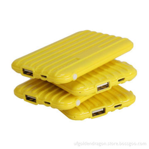 4000mAh Power Bank for Iphone, Small suitcase style portable charger
